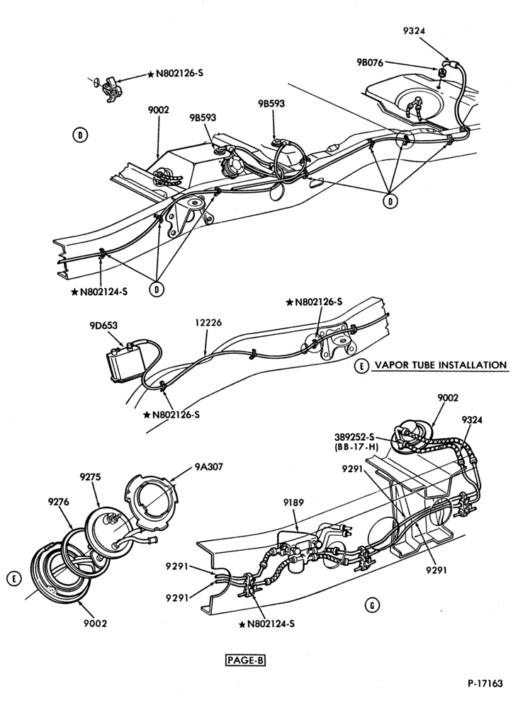 Схема 6 CYL. 2.8L (171 C.I.D.)-R-w/dual tanks-Page B