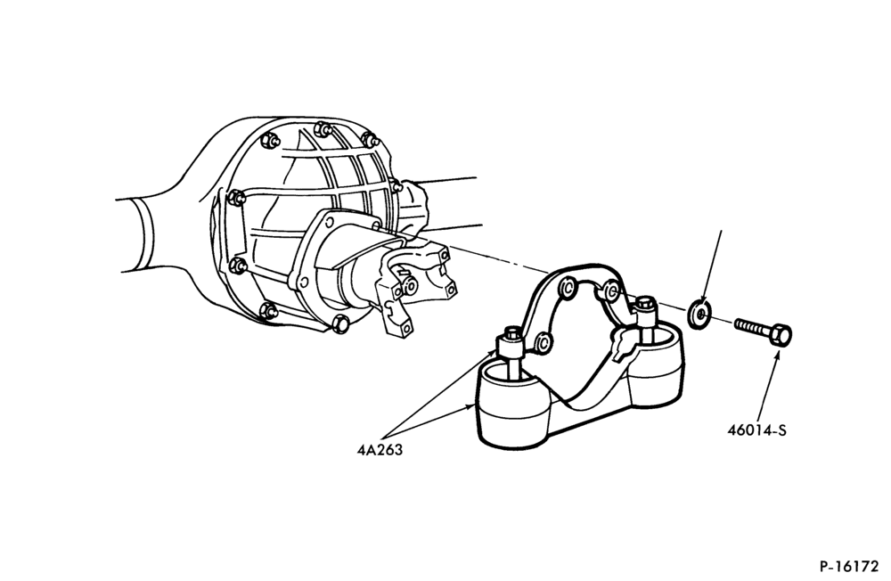 Схема REAR AXLE-DRIVE LINE VIBRATION DAMPER - rear axle mounted