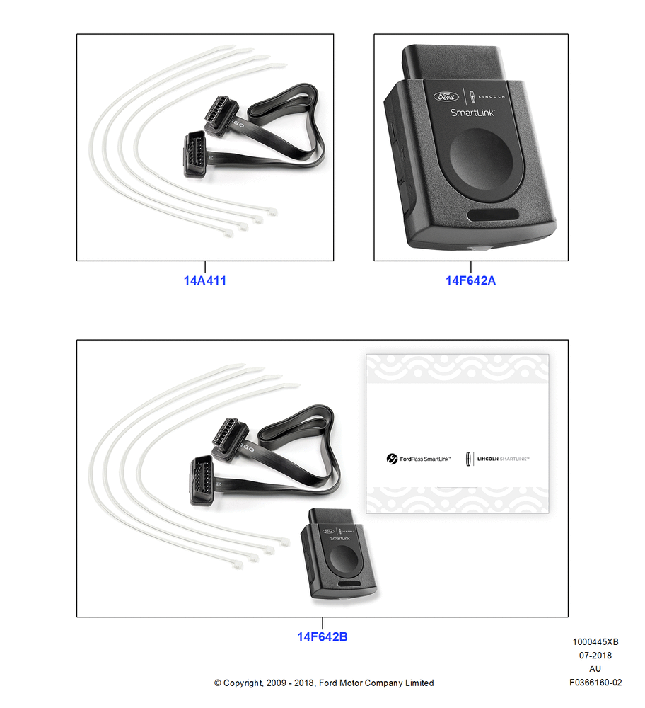 Схема Электрокомплект (аксессуар), SmartLink Kit, FNA-Accessory; 20.07.2009–07.12.2010