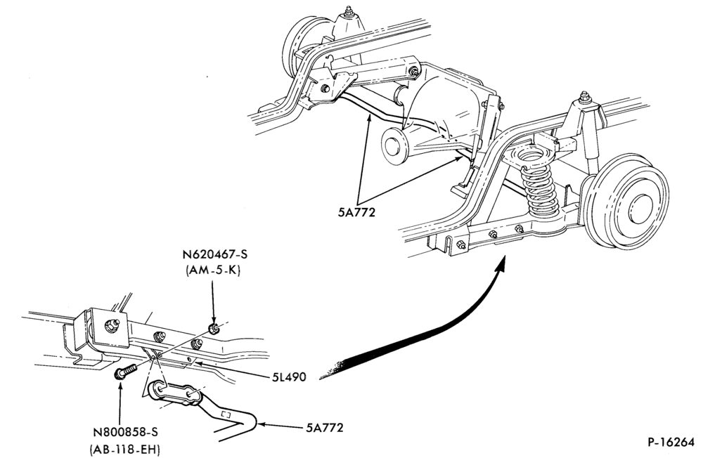 Схема FRAME-REAR STABILIZER