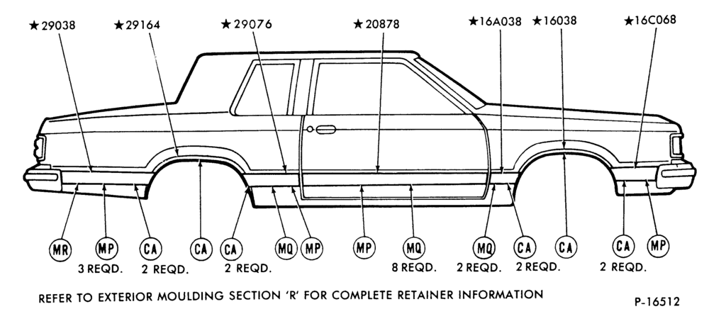 Схема BODY SIDE - BODY TYPE 66