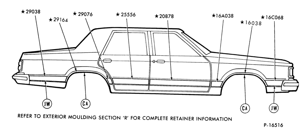 Схема PRESSURE SENSITIVE - BODY TYPE 54 BODY SIDE LOWER