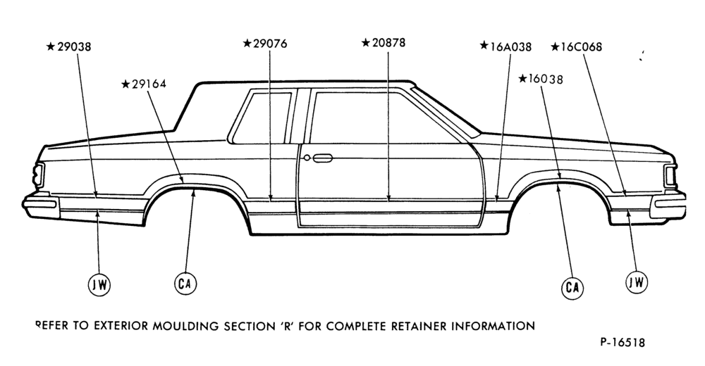 Схема PRESSURE SENSITIVE - BODY TYPE 66 BODY SIDE LOWER