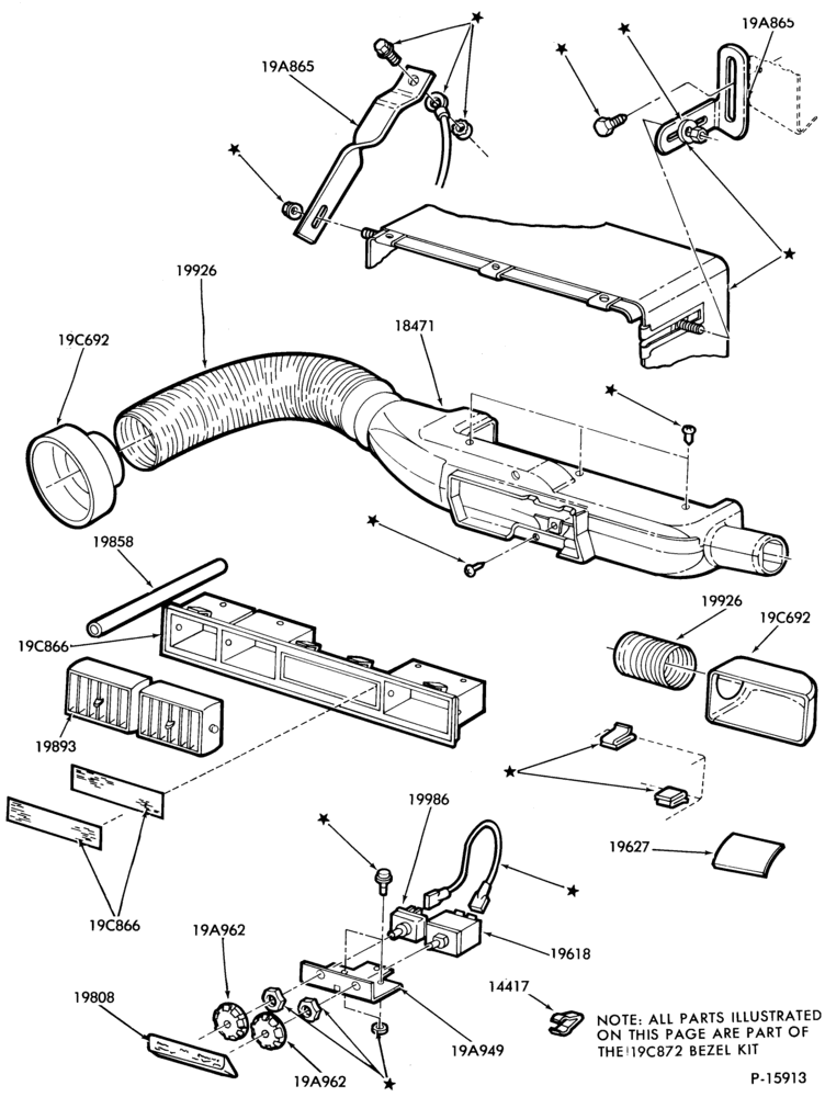 Схема AIR CONDITIONER-Controls and Ducts- built-in
