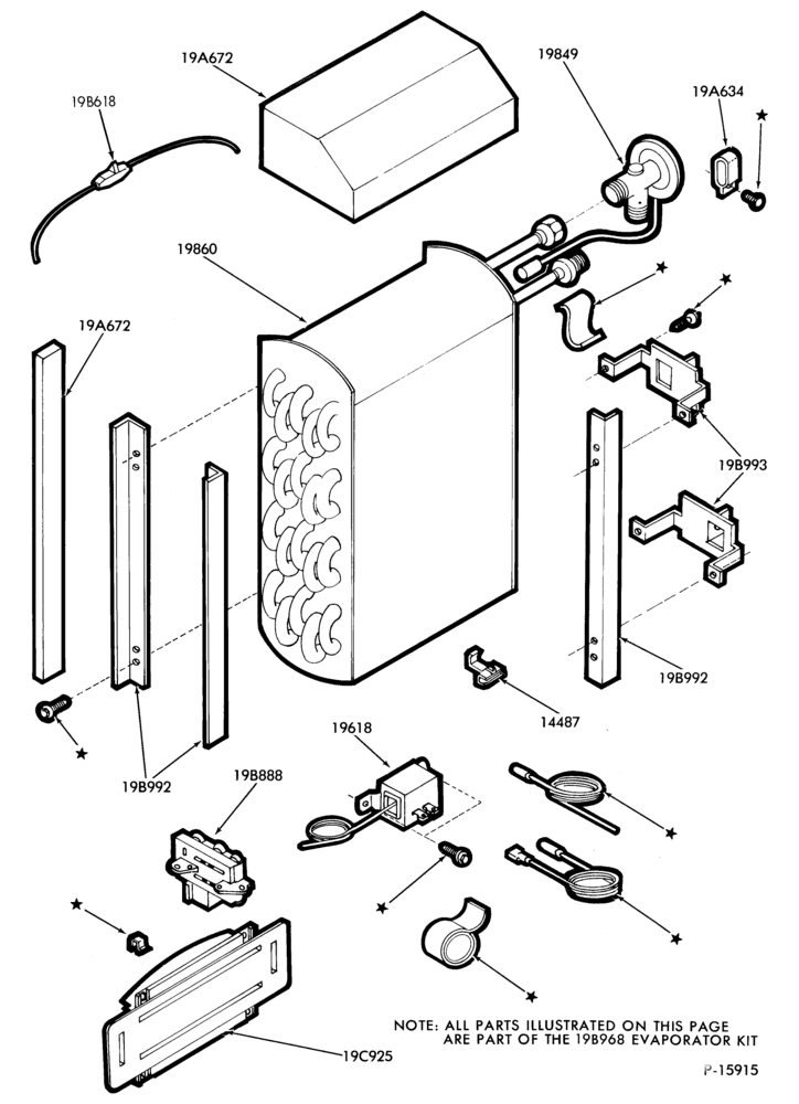 Схема AIR CONDITIONER-Evaporator- hang-on