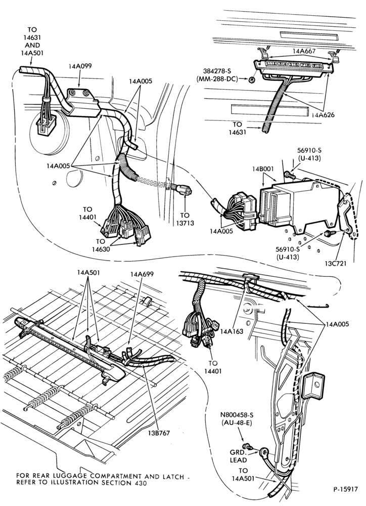 Схема ELECTRICAL SYSTEMS-Keyless entry system - control and wiring system