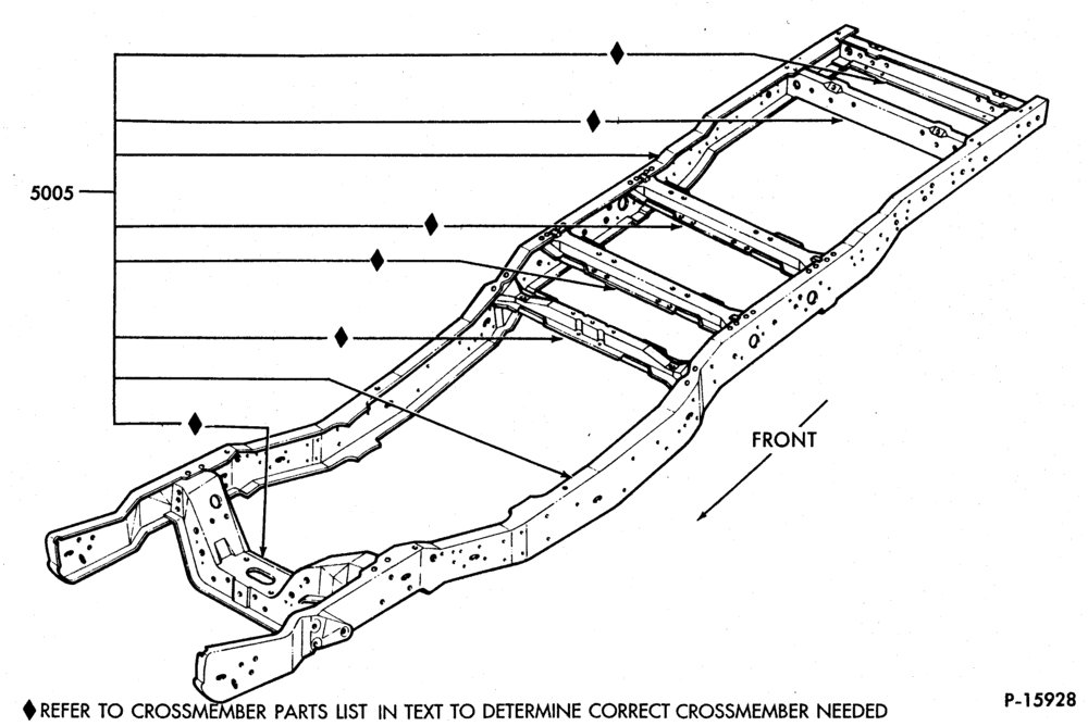 Схема FRAME-FRAME- 138" W/B and 160" W/B-F350,F(Super Duty)