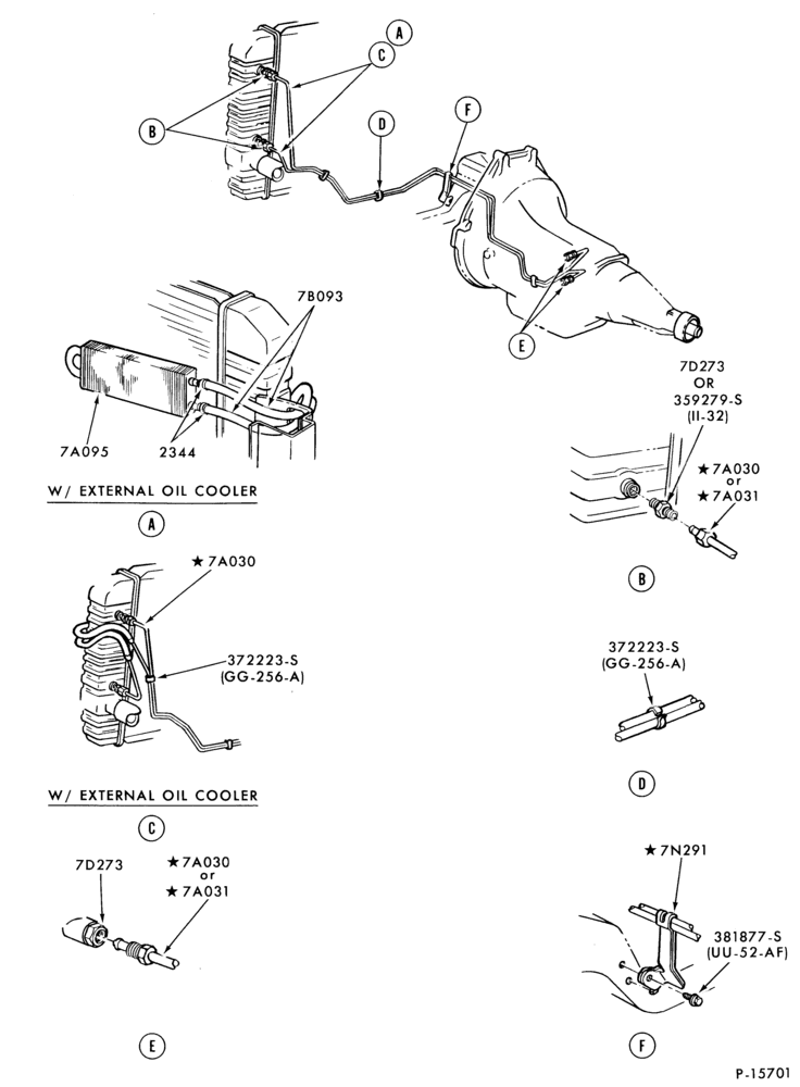 Схема AOT TYPE - EXTERNAL PARTS--D,K