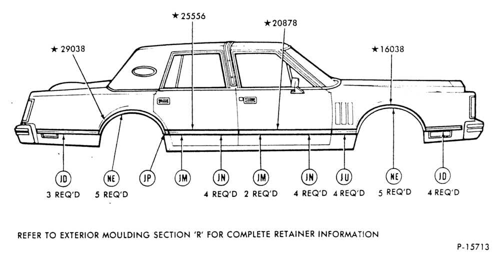 Схема BODY 54 - W/WIDE BODY SIDE PROTECTION