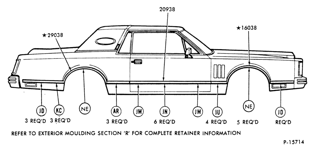Схема W/WIDE BODY SIDE PROTECTION - BODY TYPE 66