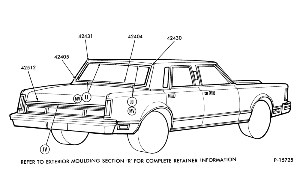 Схема BACK WINDOW AND LUGGAGE COMPARTMENT DOOR