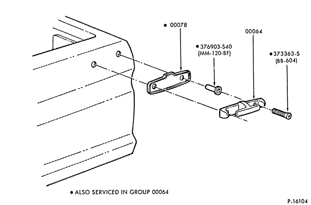Схема BACK-OF-CAB EQUIPMENT-Tie down hooks-F100/350