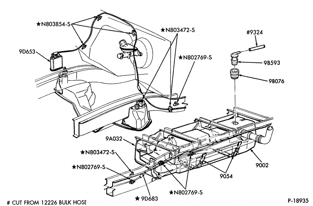 Схема 6 CYL. 3.0L (183 C.I.D.)-A - Page A