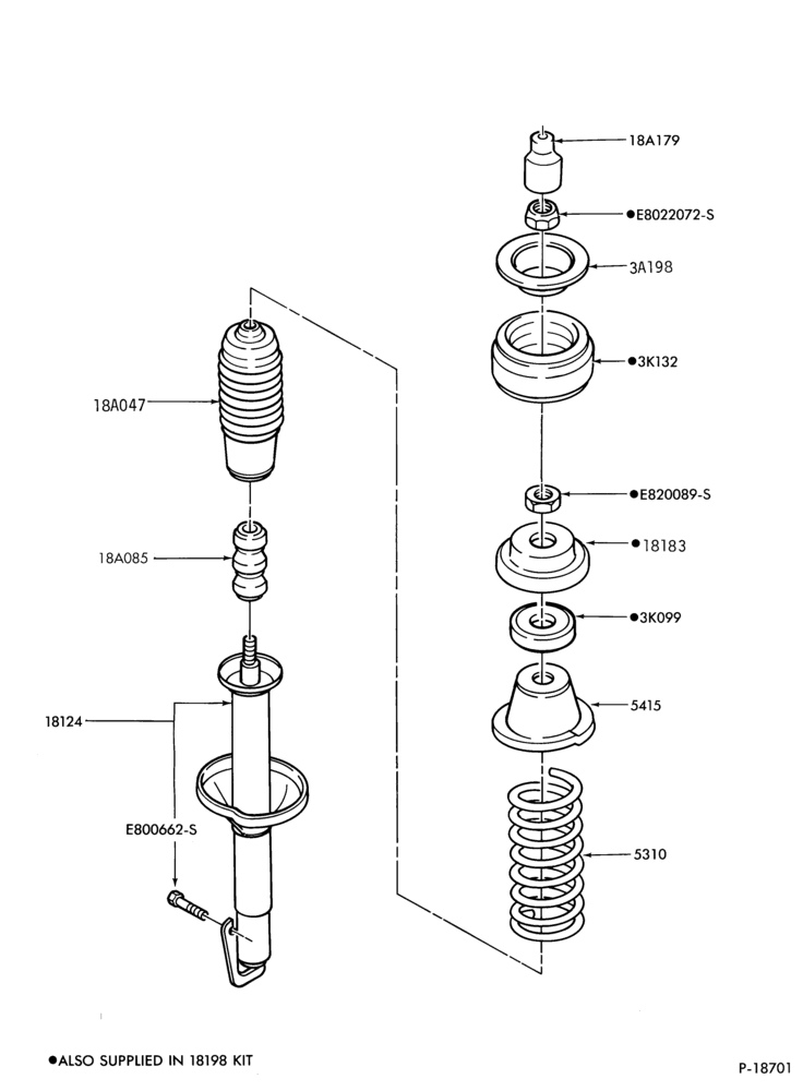 Схема FRAME-FRONT SUSPENSION SPRING AND STRUT