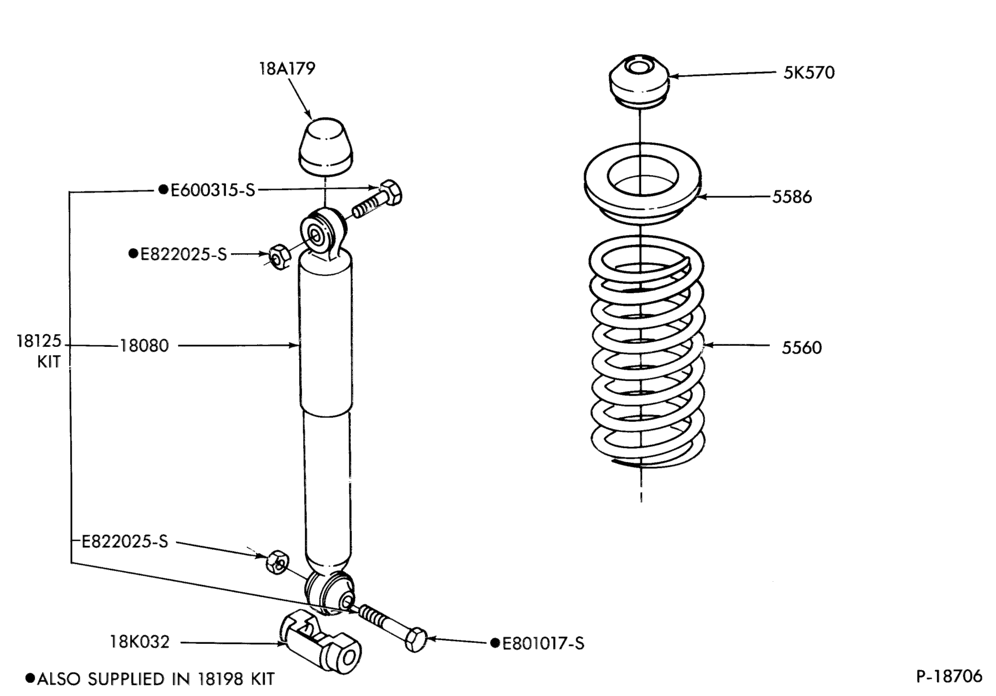 Схема FRAME-REAR SUSPENSION - spring and shock absorber