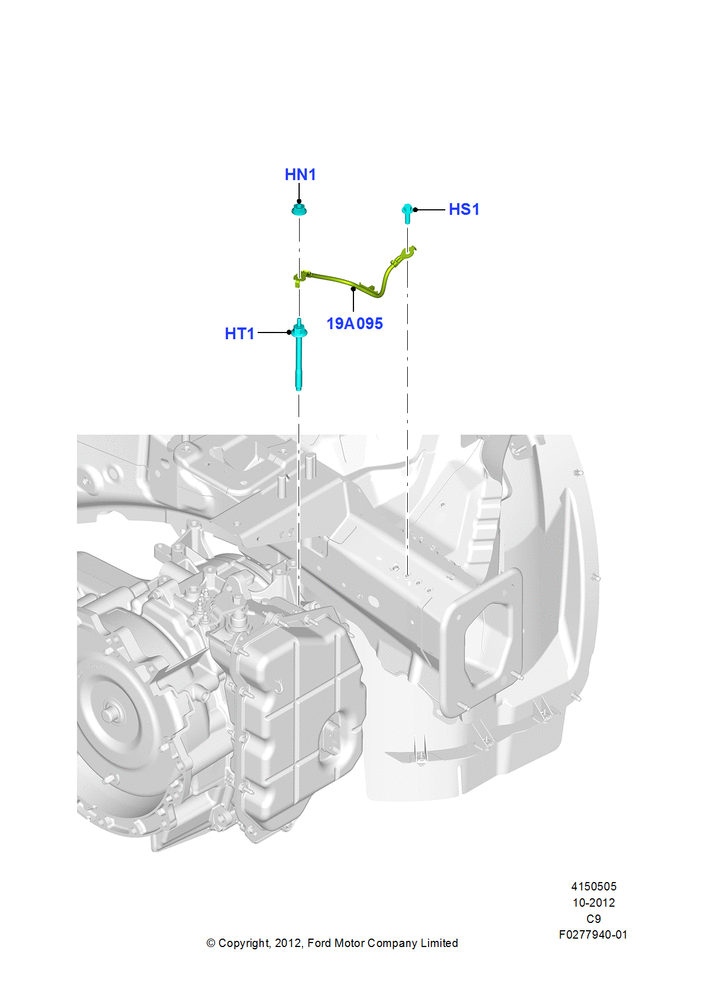 Схема Помехоподавление, 2.0L EcoBoost (240PS); 24.10.2012