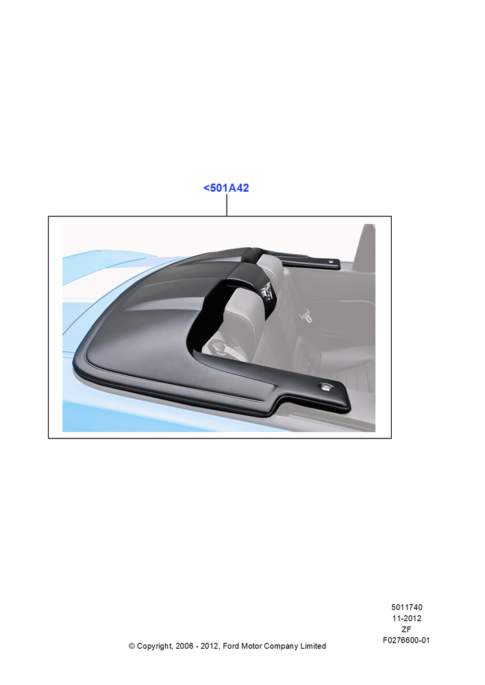 Схема Tonneau Cover, Accessory; 03.08.2005–27.06.2014