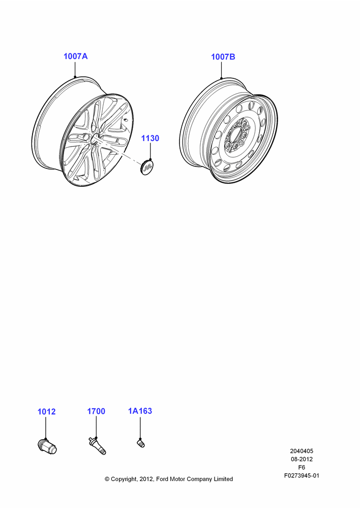 Схема Колёса, With 22" Wheels; 20.08.2012–23.12.2014
