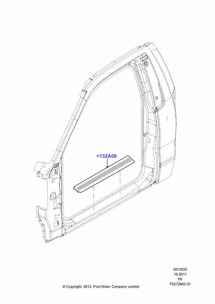Схема Боковая отделка, Accessories Installed; 24.10.2011–23.12.2014