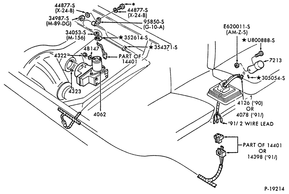 Схема SHIFT SYSTEM-(1986/)-Rockwell-CF600/700