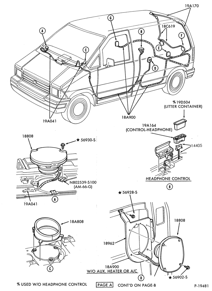 Схема RADIOS-Radio - speakers and wiring-wagon models-PAGE-A-A