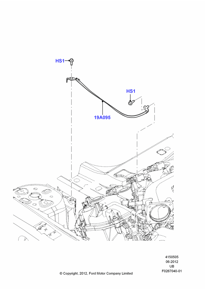 Схема Помехоподавление, 3.5L DOHC T/C V6 Gas; 04.09.2012–03.03.2019