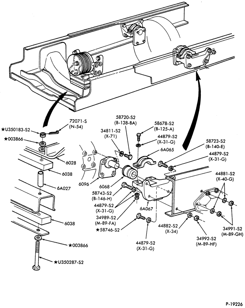 Схема 8 CYL. 7.8L AND 8.8L (477 AND 534 C.I.D.) GAS-(front and rear)-CF-CFT600/800