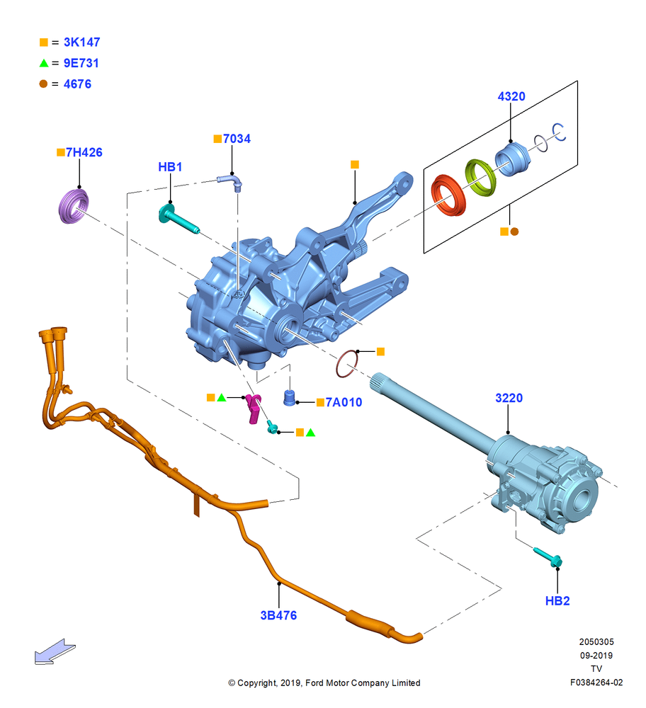 Схема Front Axle Case; 06.05.2019