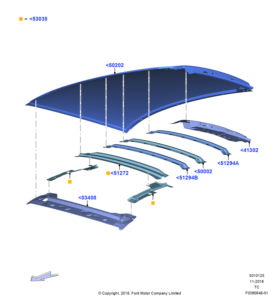 Схема Крыша — панели, Less Roof Line Conversion; 19.08.2019