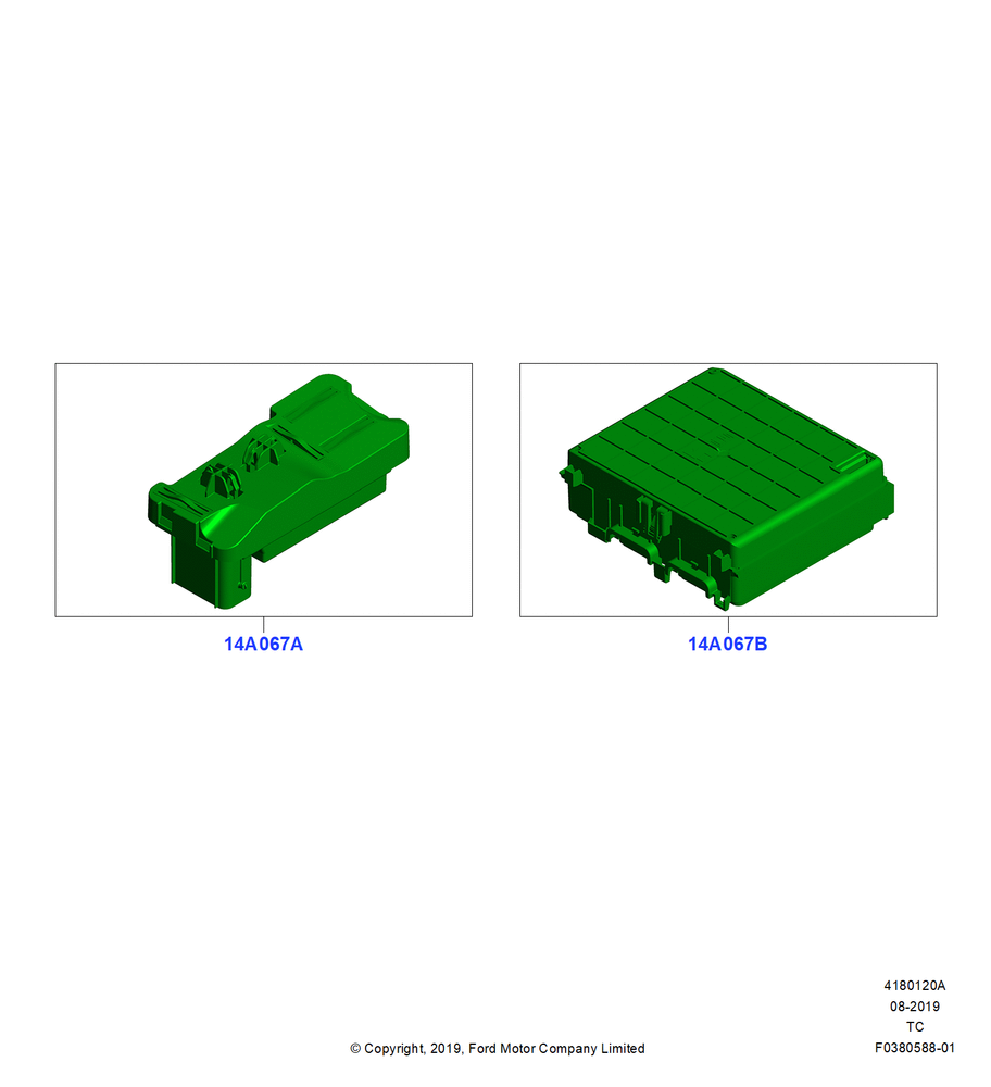 Схема Предохранители, Holders and Circuit Breakers, cover, Fuse Box; 19.08.2019