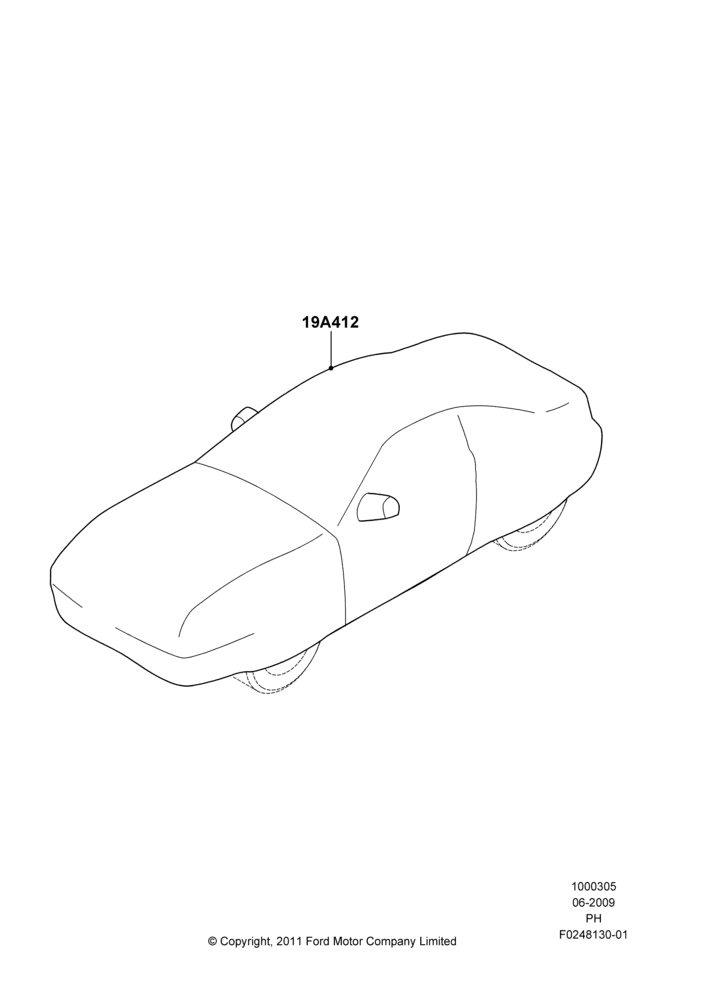 Схема Средства ухода, Vehicle Cover; 15.06.2009–01.03.2019