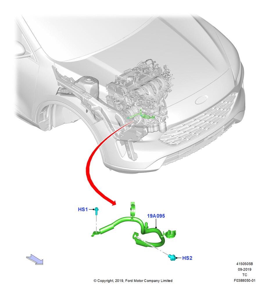 Схема Помехоподавление, 2.0L EcoBoost (240PS); 19.08.2019