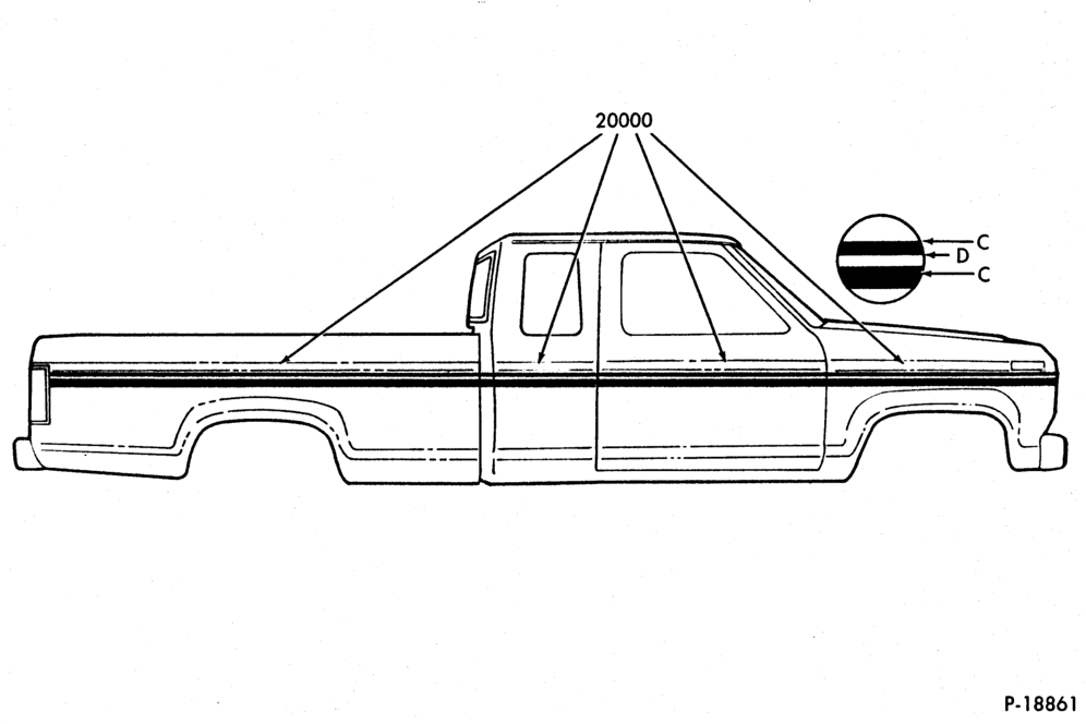 Схема SUPER CAB - STRIPES