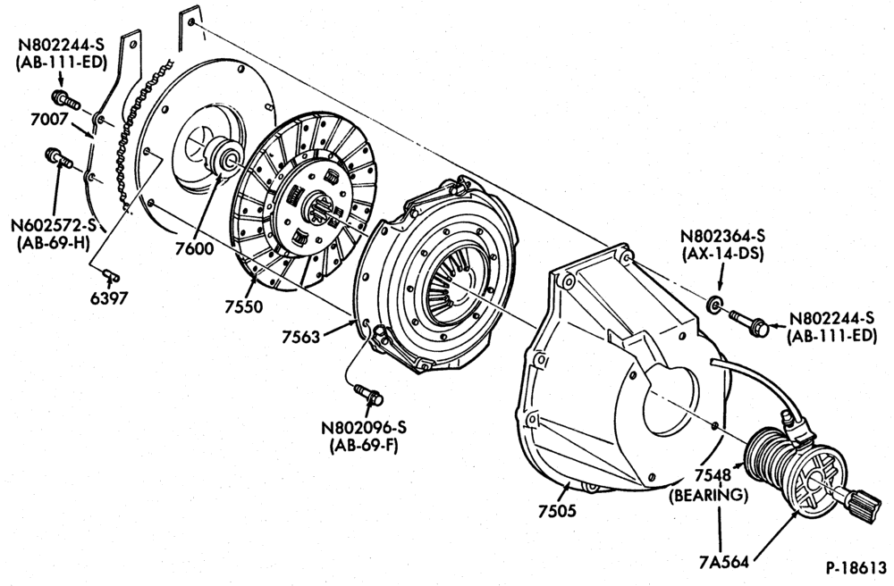 Схема EXTERNAL PARTS-(1986/87) - 4 cyl. 140 (2.3L)-E.F.I.-A