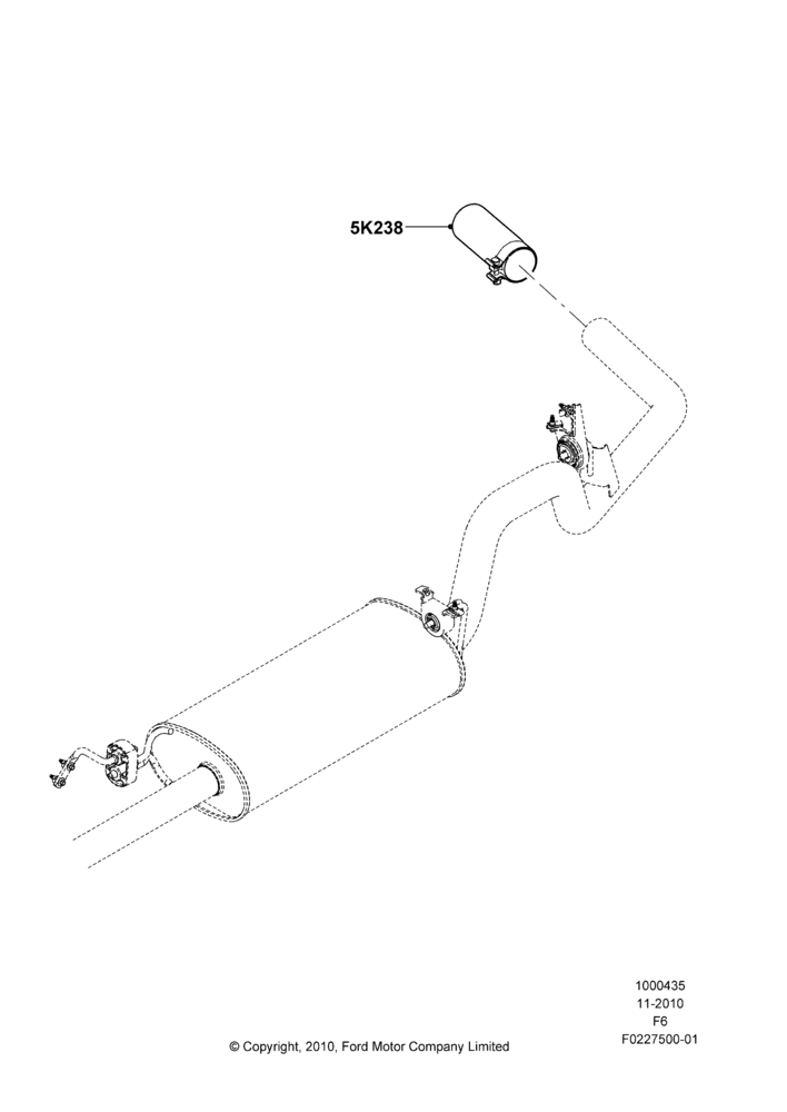 Схема EXHAUST EMBELLISHMENTS, Accessory; 03.11.2010–23.12.2014