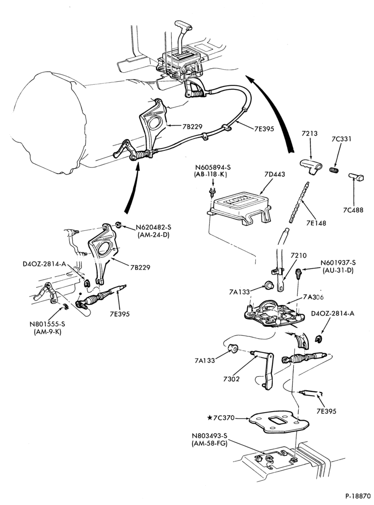 Схема AOT TYPE - EXTERNAL PARTS--S,MF