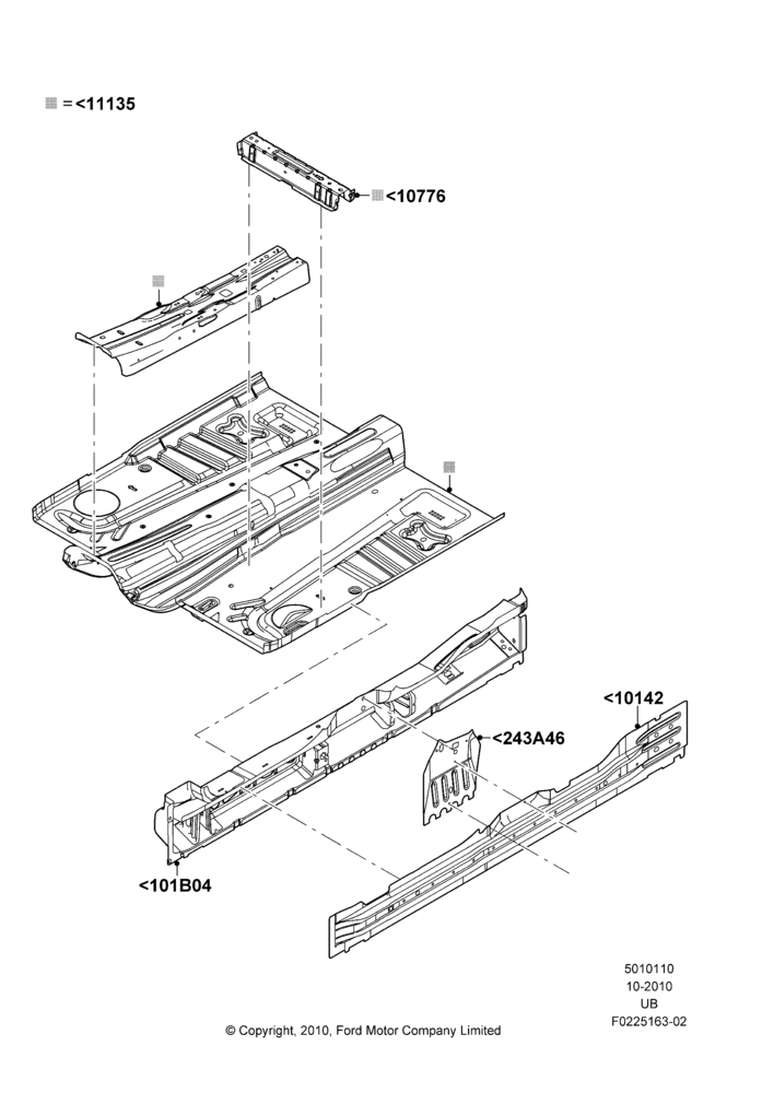 Схема Пол — перед; 01.11.2010–03.03.2019