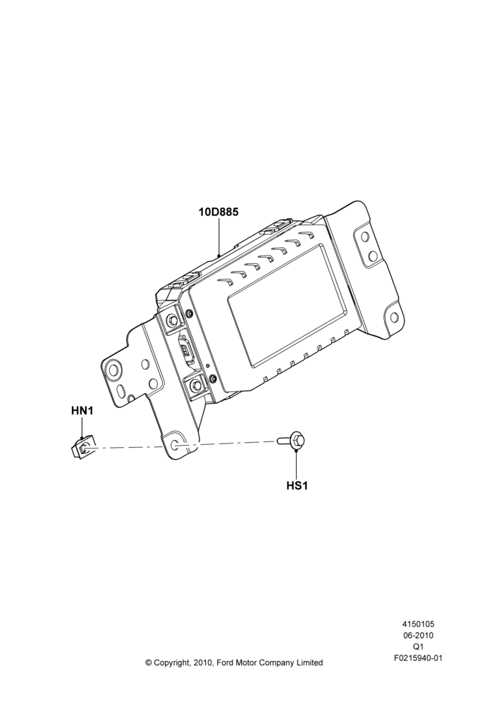 Схема Аудиооборудование (заводское), Less Sync, Module - Front Display Interface (FDIM); 12.07.2010–24.12.2014