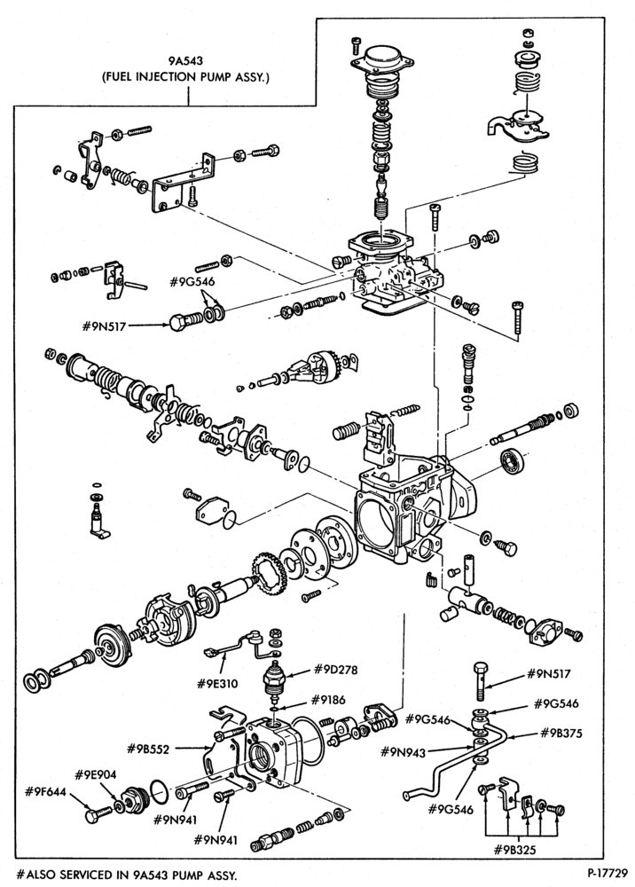 Схема 4 CYL. 2.2L (134 C.I.D.)-DIESEL-FUEL INJECTION-pump details