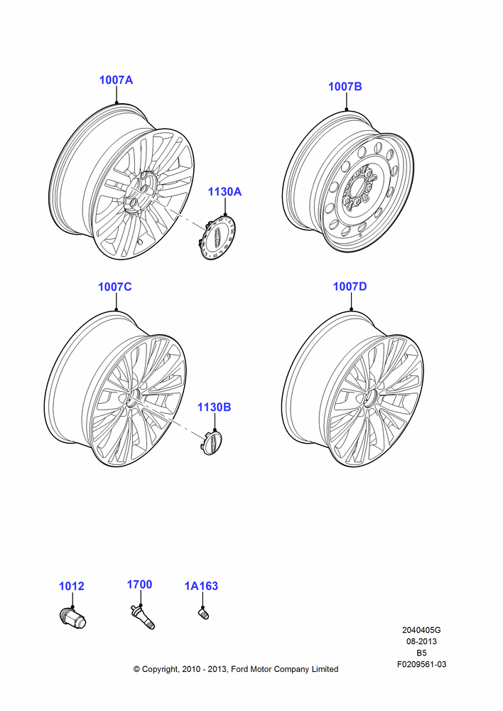 Схема Колёса, With 20" Wheels; 16.08.2010–30.06.2017