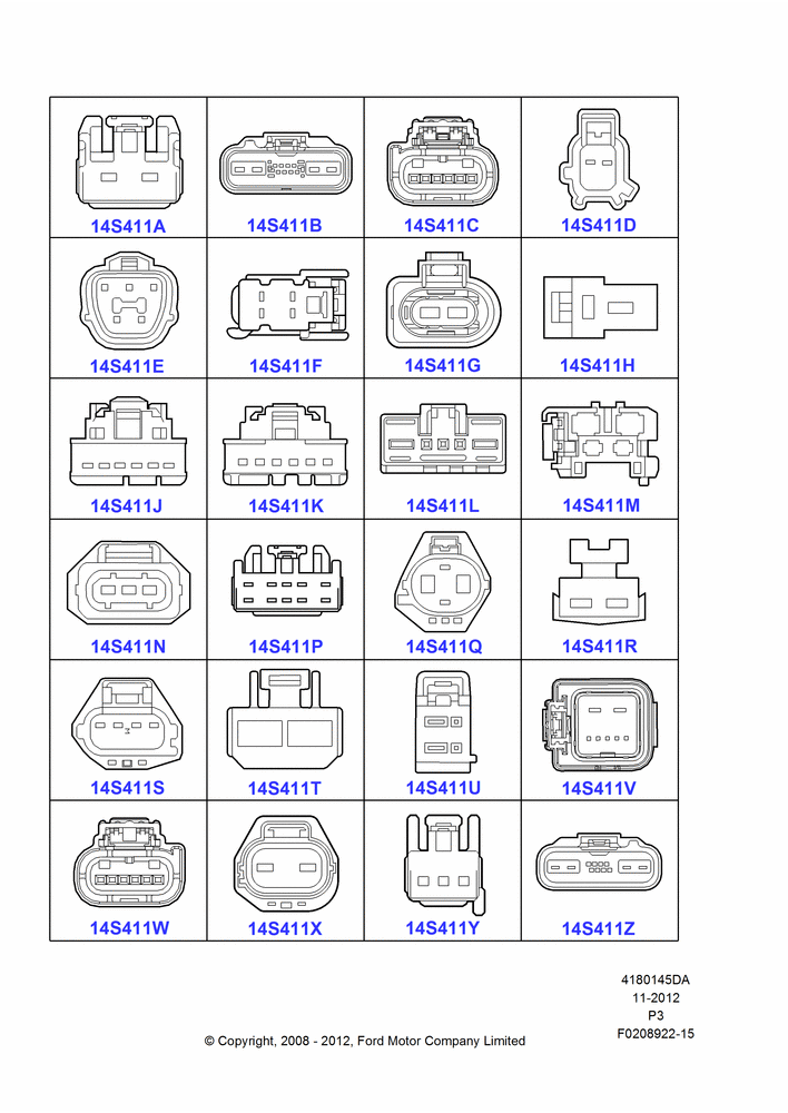Схема Ремонтные жгуты проводки, Page A, Pumps And Motors; 02.05.2008