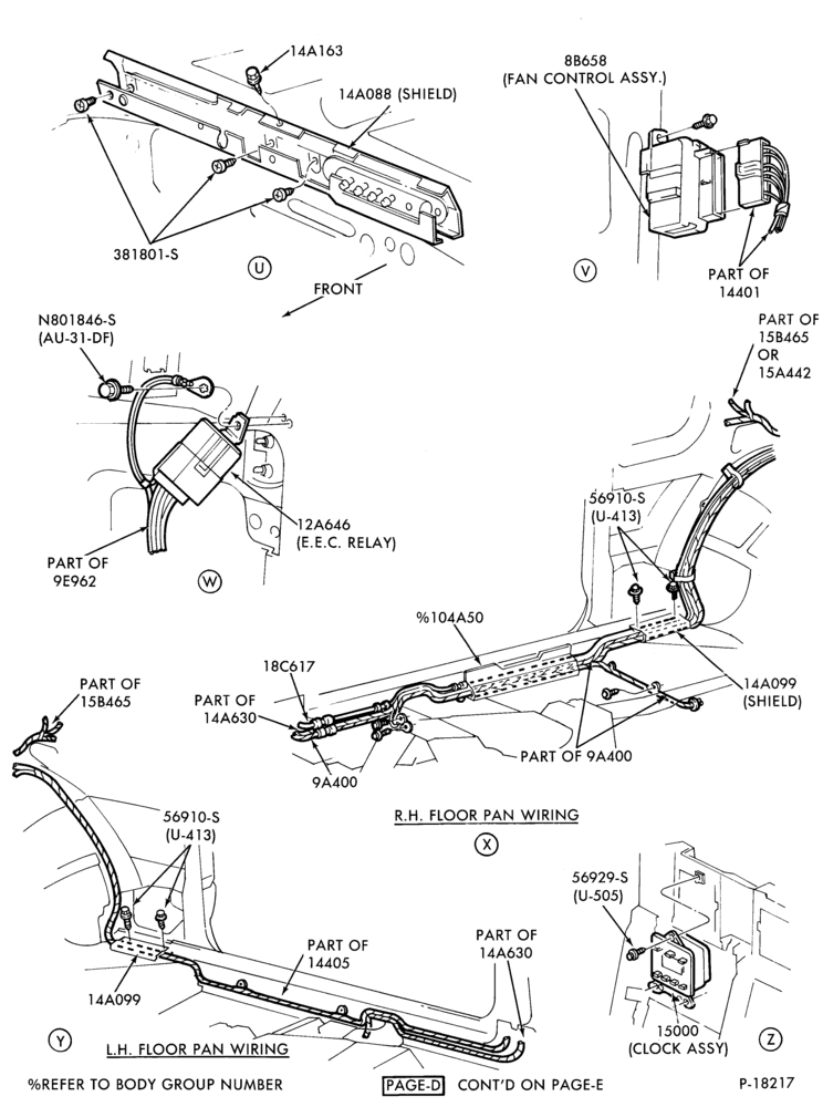 Схема ELECTRICAL SYSTEMS-Wiring system - engine wiring  - Turbo- Page D