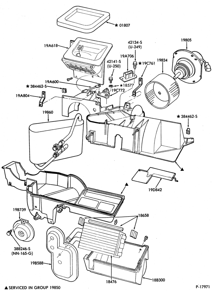 Схема AIR CONDITIONER-Evaporator- integral
