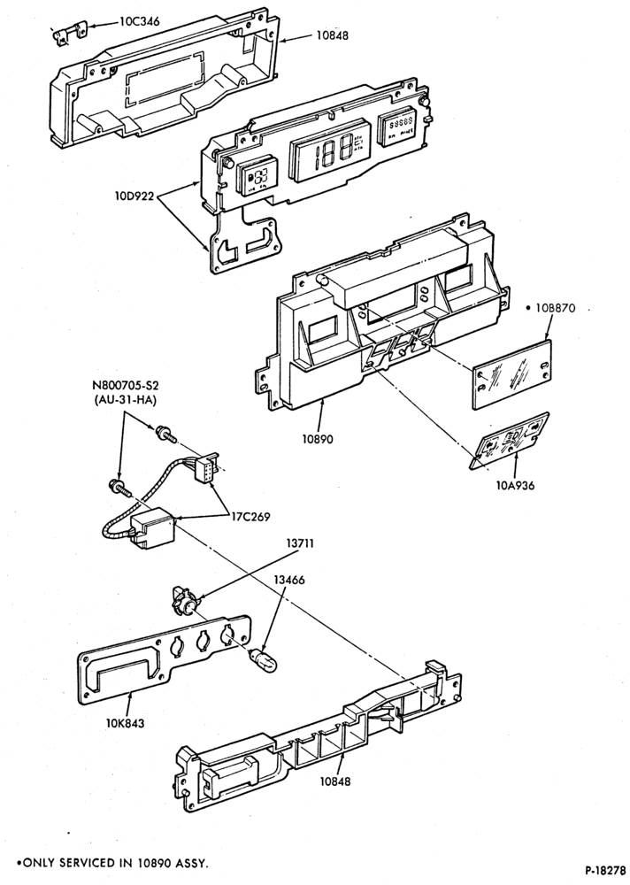 Схема Генератор, INSTRUMENT CLUSTER, BATTERY-Instrument cluster parts - electronic