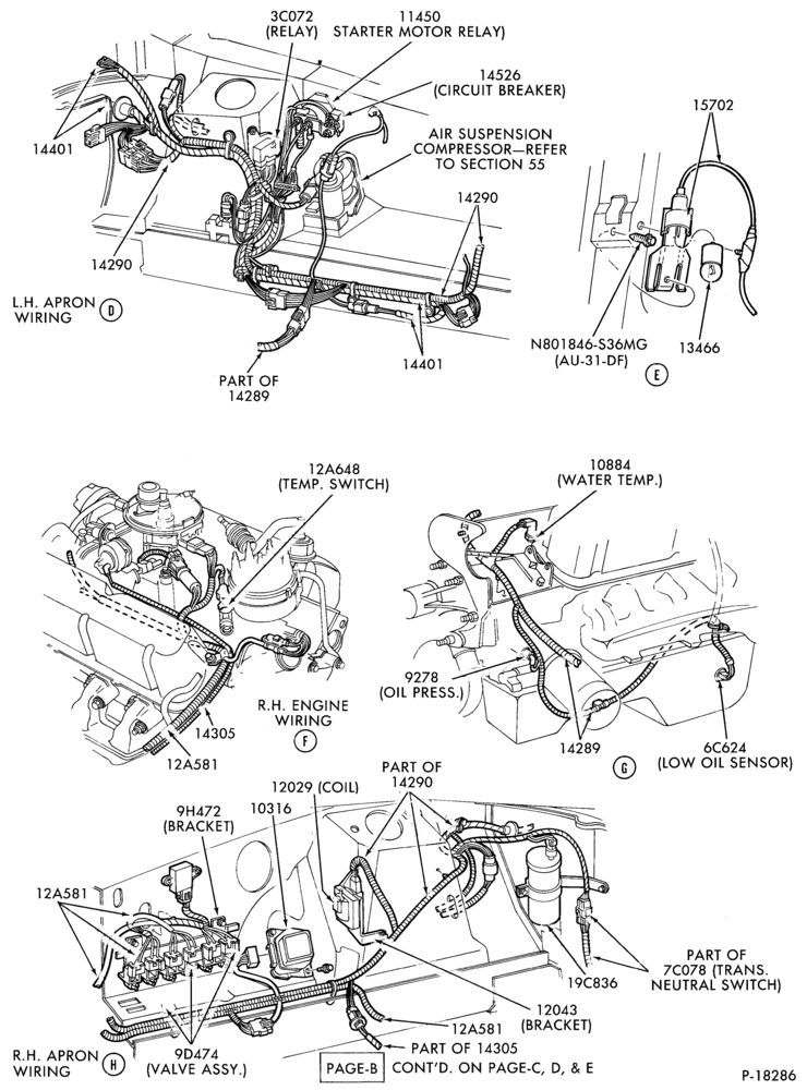 Схема ELECTRICAL SYSTEMS-Wiring system - Page- Page-B