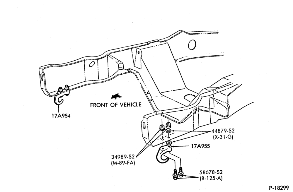 Схема TOW HOOKS-TOW HOOKS- 4/W/D-F150