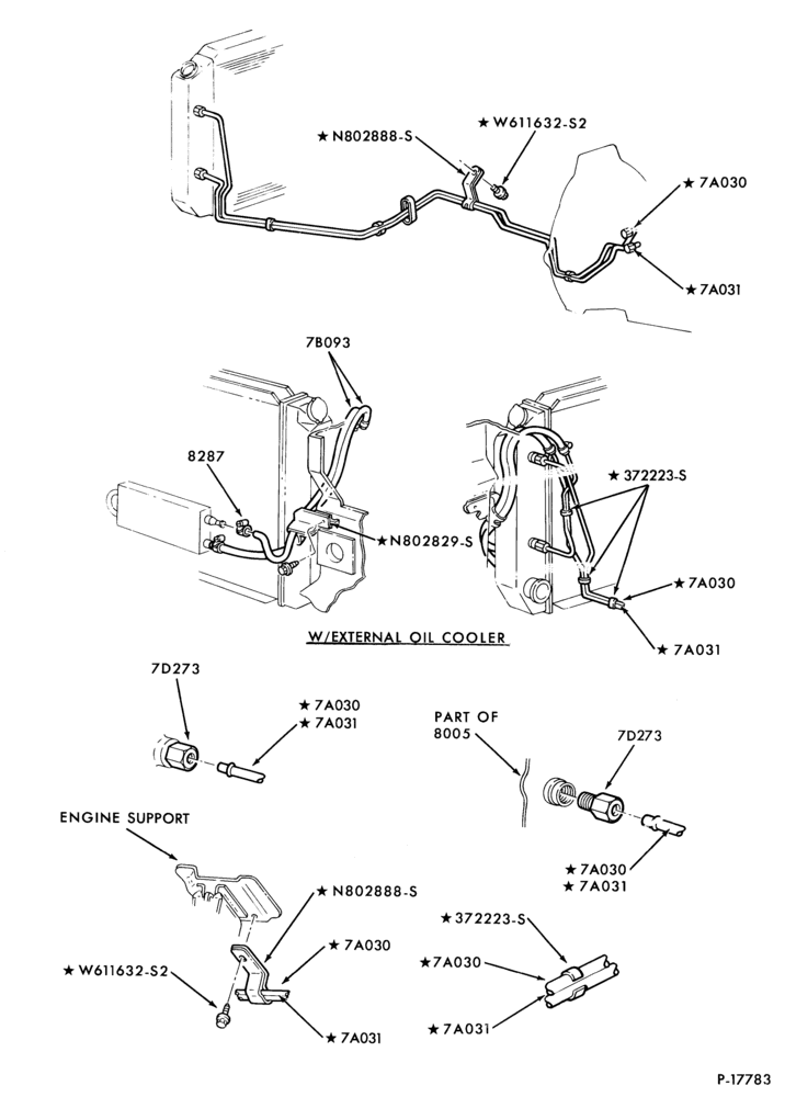 Схема AOT TYPE - EXTERNAL PARTS--MF,S