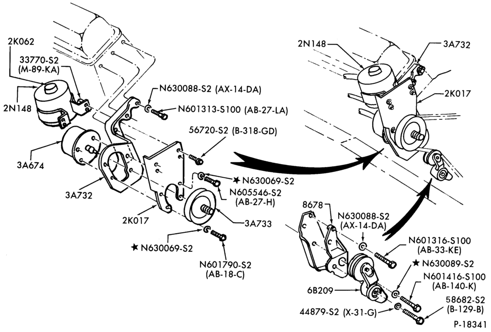 Схема BRAKE SYSTEMS-(1984/87)-8 cyl. 501 (8.2L) (990) Det. Diesel-F-FT600/900