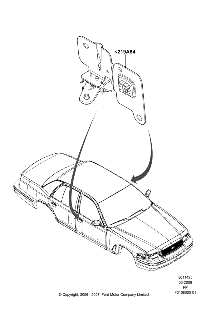 Схема Central Locking System; 19.06.2006–04.01.2011