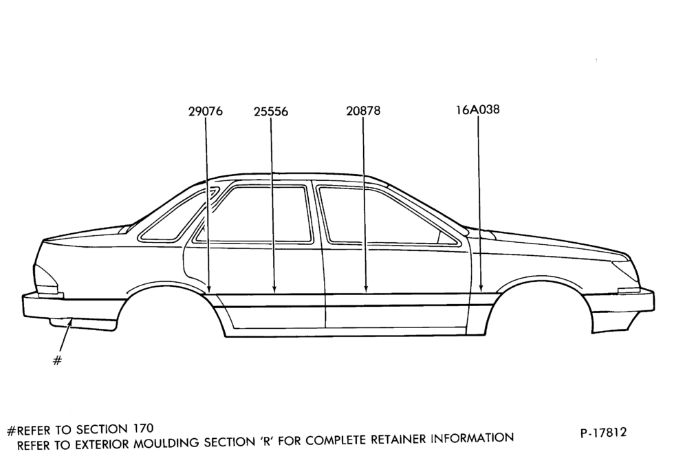 Схема PRESSURE SENSITIVE - 3'' WIDE - BODY TYPE 54 BODY SIDE